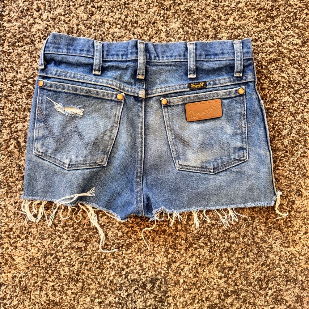 Wrangler Vintage Jean shorts Tagged 29”